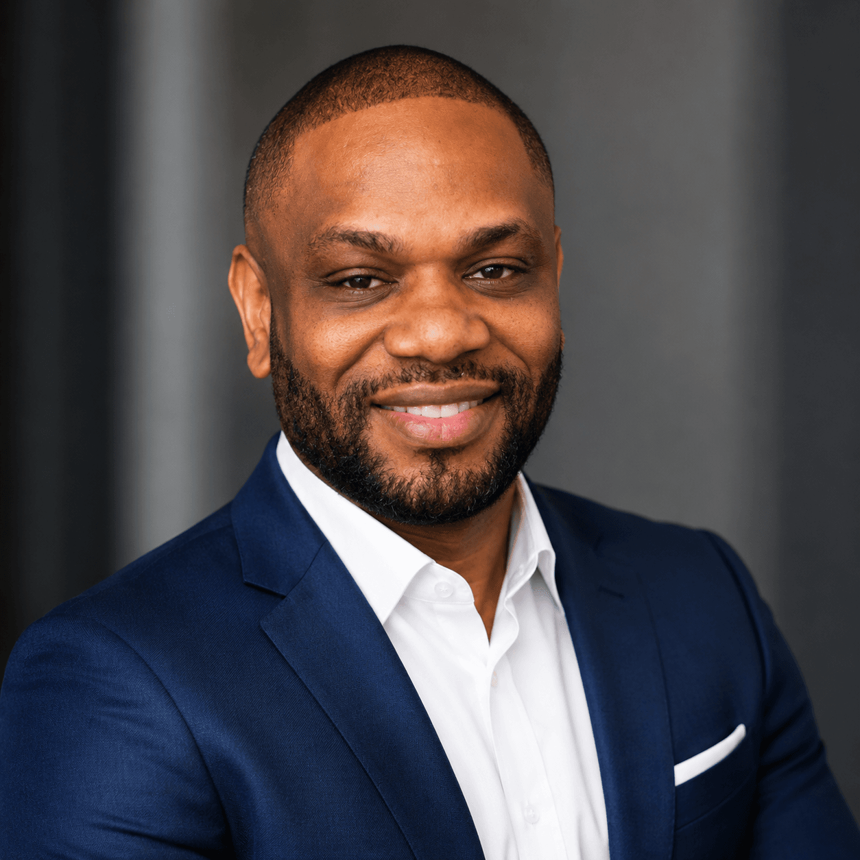 Editorial portrait of Yves Hughes